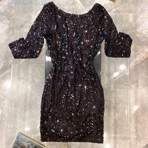 Black Night Club Dress